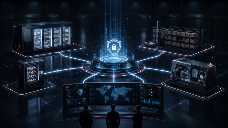 Жабдықтың әртүрлі түрлері адаптерлер мен сервер арқылы бірыңғай операторлық панельге шығарылған